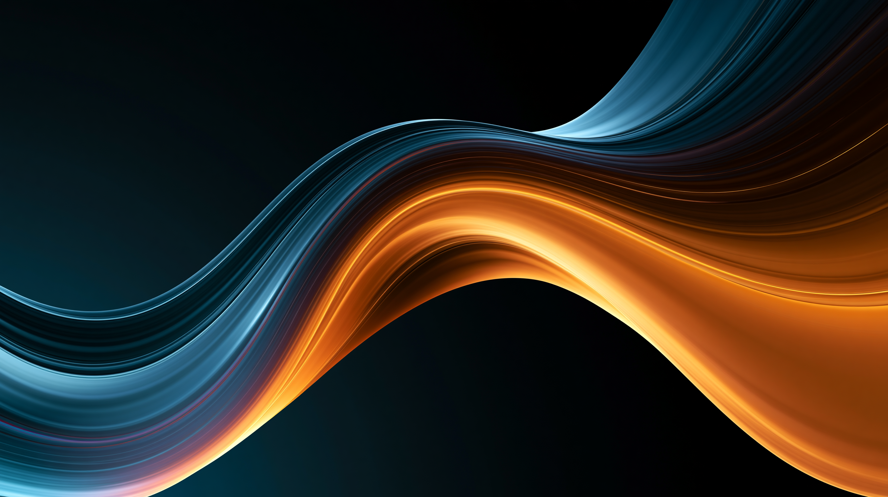 Beispiel 16:9 — Light-Mode, sleek Minimalistisches Light-Mode-Wallpaper, helle Tonalität, ruhige Komposition im 16:9-Format